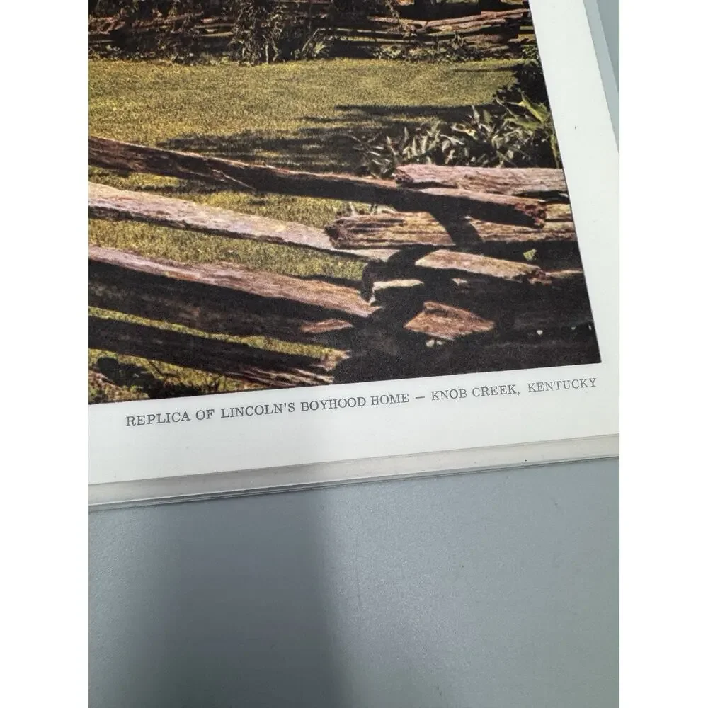 Vintage Scenic Kentucky‎ Vinyl Placemats Set Of 6 READ DETAILS